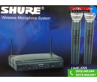 Micro không dây chính hãng Shure UHF 555