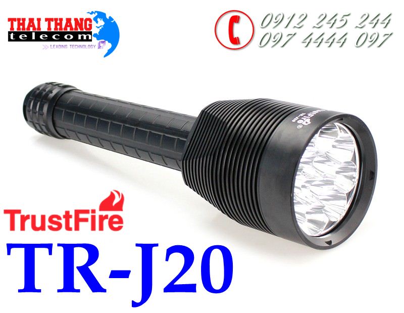 den pin TrustFire J20 12x CREE XML-T6 1