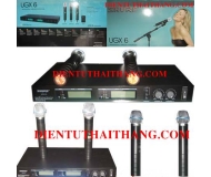 MICRO KHÔNG DÂY SHURE UGX6 HÀNG XỊN CỦA USA