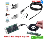 Camera nội soi dây mềm cắm điện thoại android 2m SWC2502
