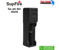 Sạc pin đơn Supfire 26650 đa năng dây USB