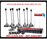 MICRO HỘI NGHỊ KHÔNG DÂY CHUYÊN NGHIỆP 8 MIC SHUPU EDM2800 SIÊU NHẠY