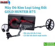 Máy Dò Kim Loại Lòng Đất GOLD HUNTER B75 USA siêu nhạy, dò sâu 4-6m , Có thể lặn dò dưới nước