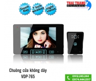 Chuông cửa kèm màn hình không dây VDP-765
