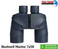 Ống nhòm hàng hải bushnell marine 7x50, có la bàn, li giác trên mắt 