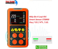 Máy Đo Khí Độc Cầm Tay Đa Chỉ Tiêu 4 Loại Khí Hàng Xịn Của Đức ST8900 ( O2 ,CO, H2S, LEL)