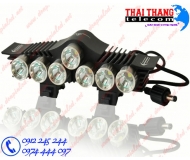 Đèn Pin Xe Đạp Siêu Sáng Trustfire TR-D013 7 * CREE XM-L 2 3200 Lumens