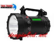 Đèn pin chuyên dụng có màn hình LCD hiển thị chế độ đèn