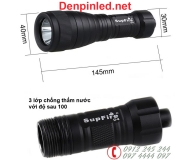 Đèn pin siêu sáng supfire D4