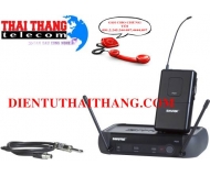 MICRO CÀI ÁO KHÔNG DÂY SHURE PGX14E/WL93 XỊN USA