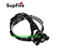 Đèn pin đội đầu siêu sáng 3 LED in 1 Supfire HL33, headlamp