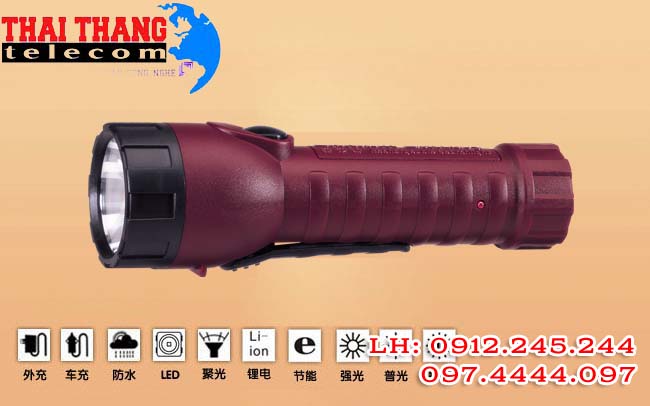 Đèn pin chống cháy nổ vỏ Plastic bóng LED WASING WSL-713 1