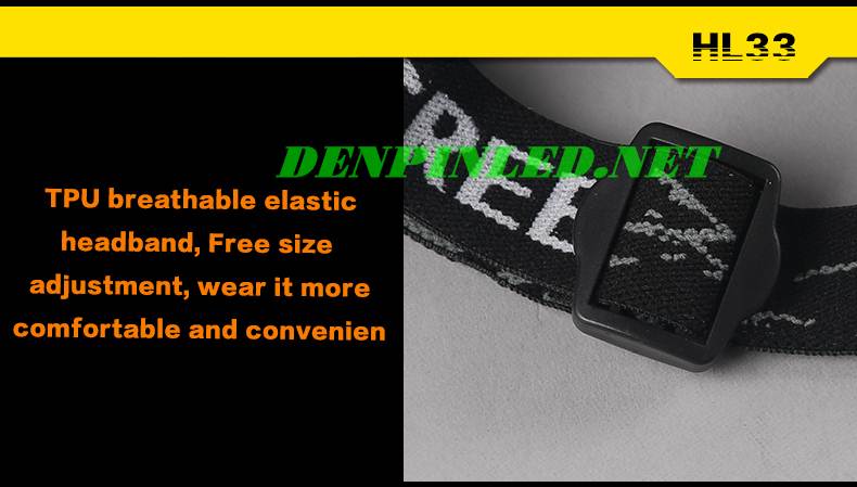 day deo dau cua den pin deo dau supfire hl33